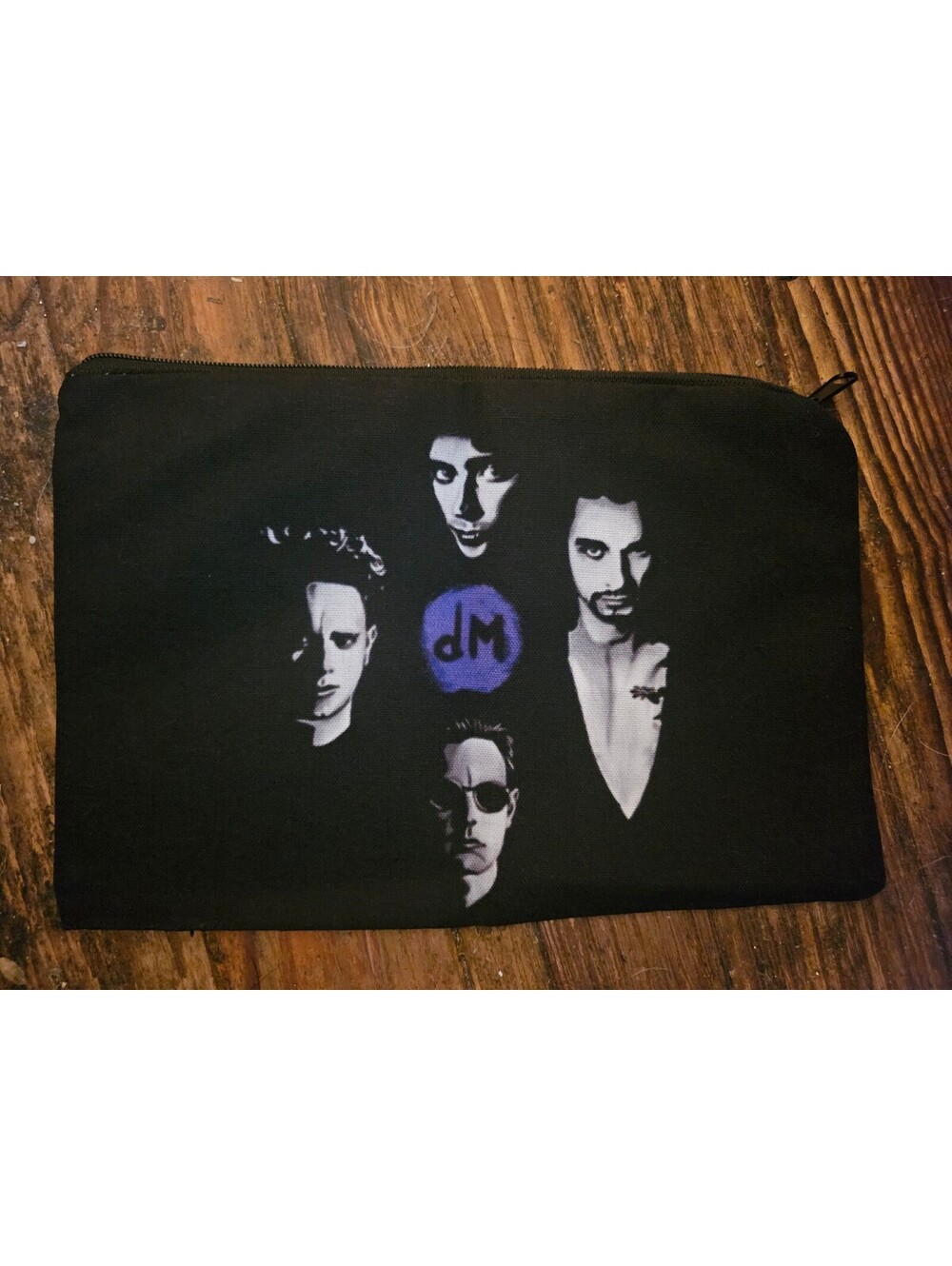 Depeche Mode - Songs of F & D - zip up case - cosmetics, pencils, etc - NEW